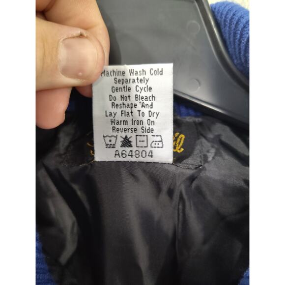 Bob Mackie Wearable Art Leather Sweater Jacket Suede M Full Zip Western Festival - Picture 4 of 6